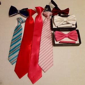 Boys bowties and Ties NWT